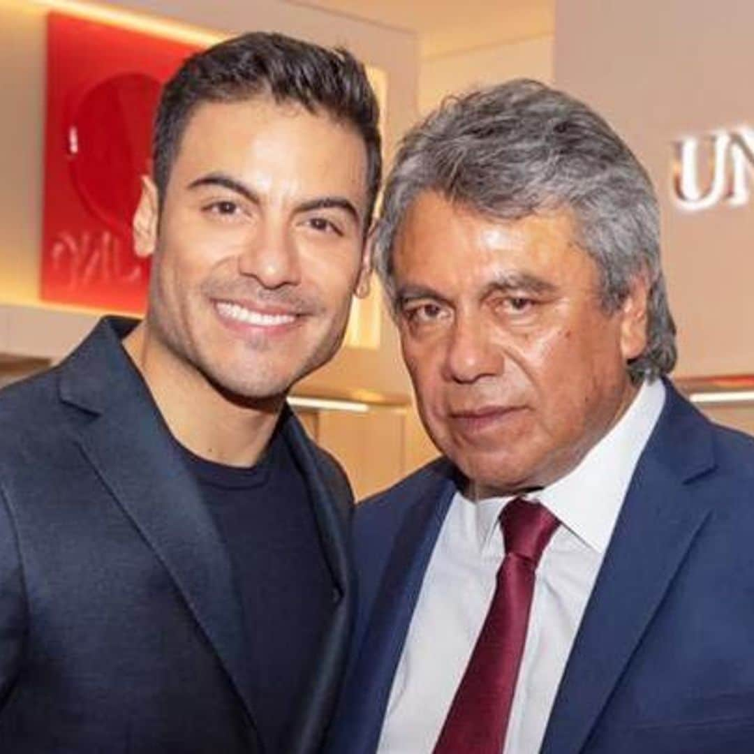 Carlos Rivera da un emotivo último adiós a su padre: ‘Me quedo aquí extrañándote hasta mi último respiro’