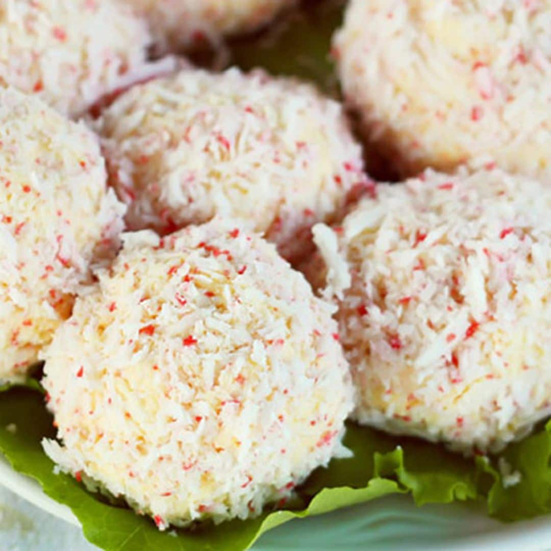 Bolitas de arroz con surimi