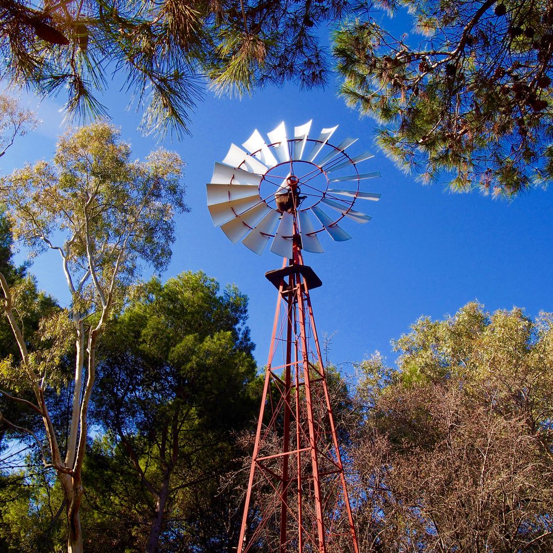 Molino en el parque Quinta de los Molinos, Madrid