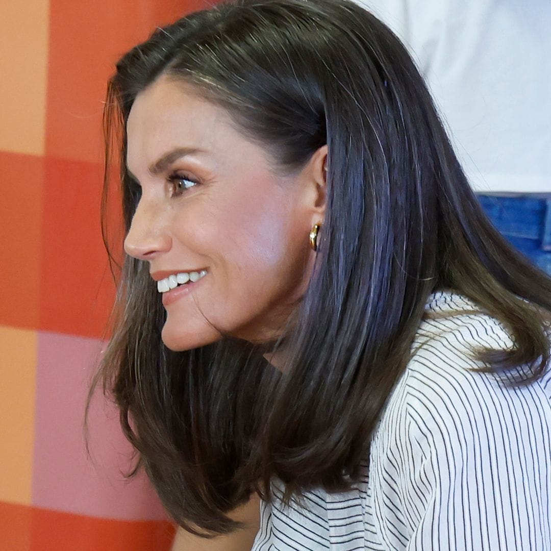 La reina Letizia en el acto de apertura del curso escolar en Azuqueca de Henares (Guadalajara), el 11 de septiembre de 2024