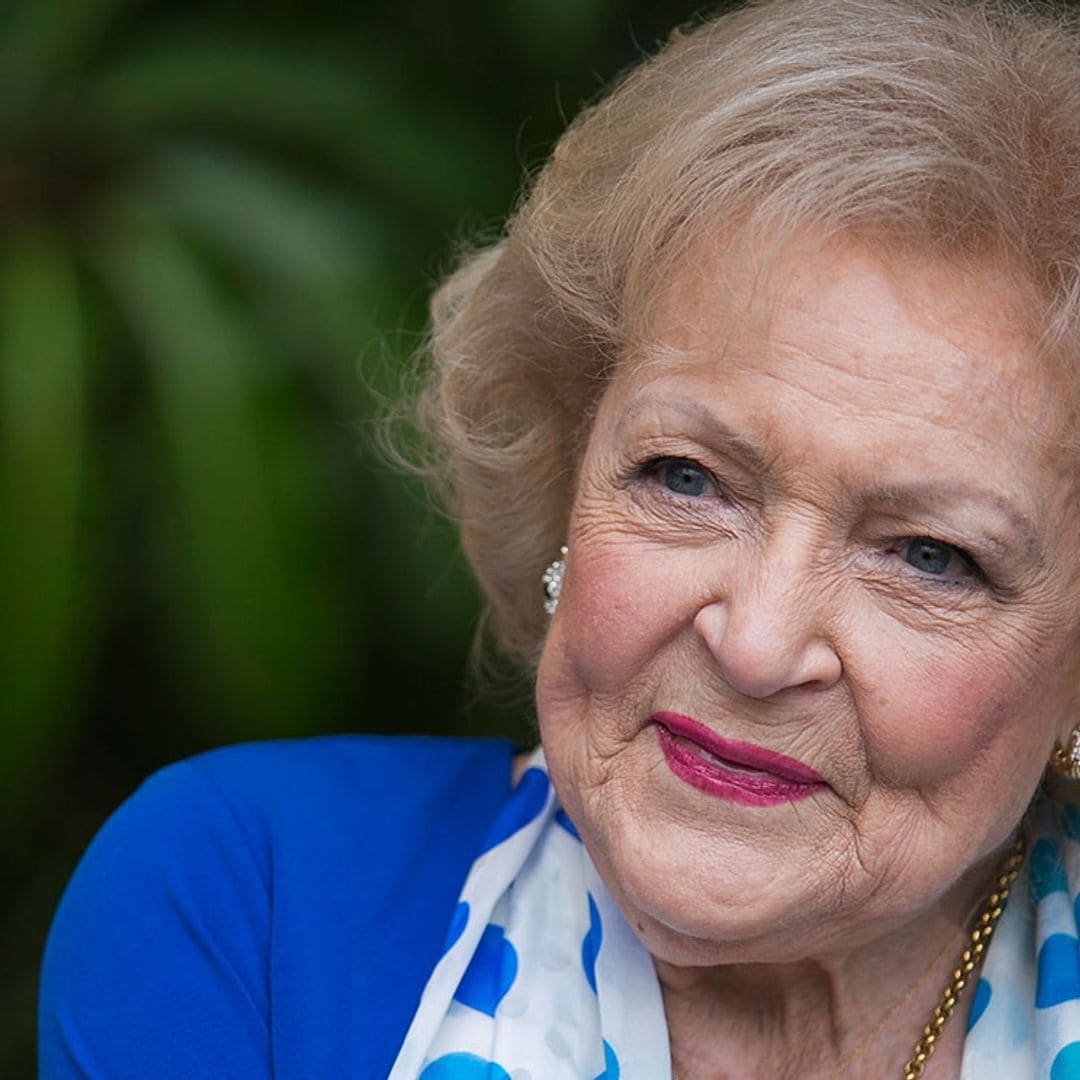 Betty White, la célebre Rose de 'Las chicas de oro', comparte su secreto para vivir casi 100 años