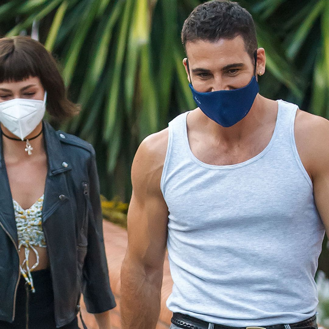 Primeras imágenes de Miguel Ángel Silvestre en el rodaje de 'La casa de papel' junto a Úrsula Corberó