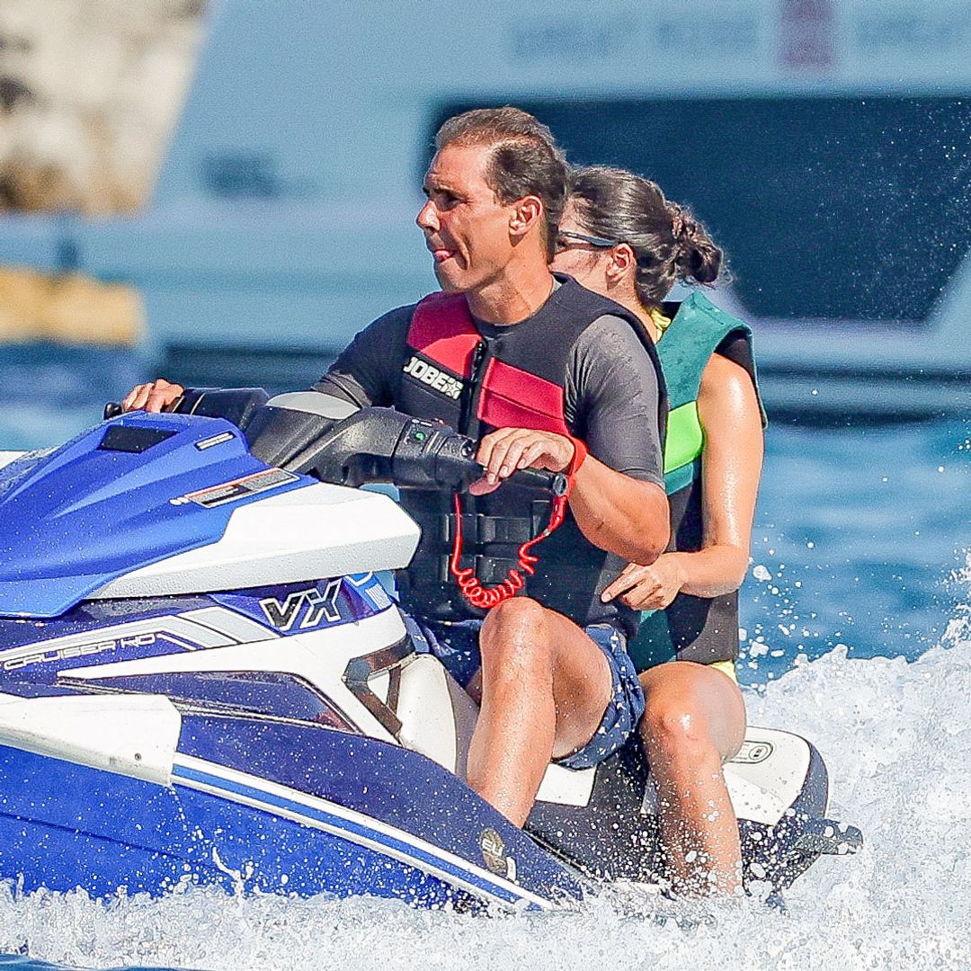 Junto a su esposa y su hijo, Rafael Nadal disfruta de sus vacaciones en Ibiza