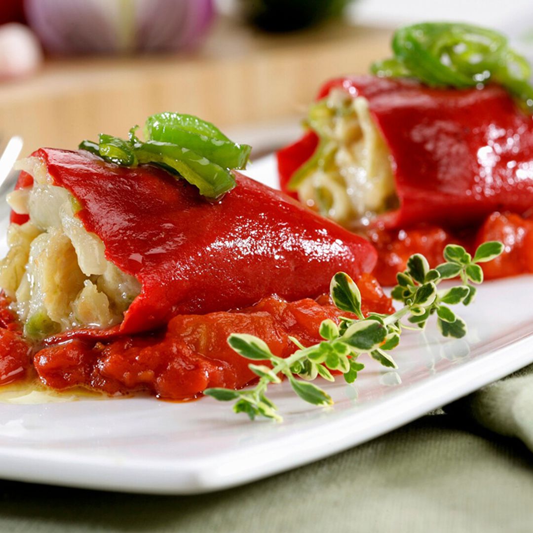 Pimientos del piquillo rellenos que te recordarán a los de tu madre