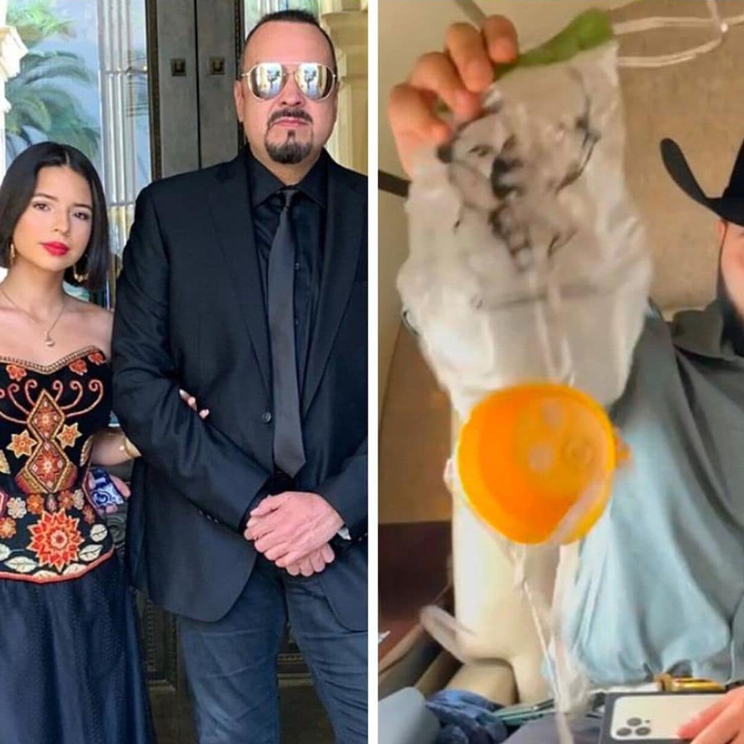 Pepe Aguilar y su familia se llevan el susto de sus vidas a bordo de un avión