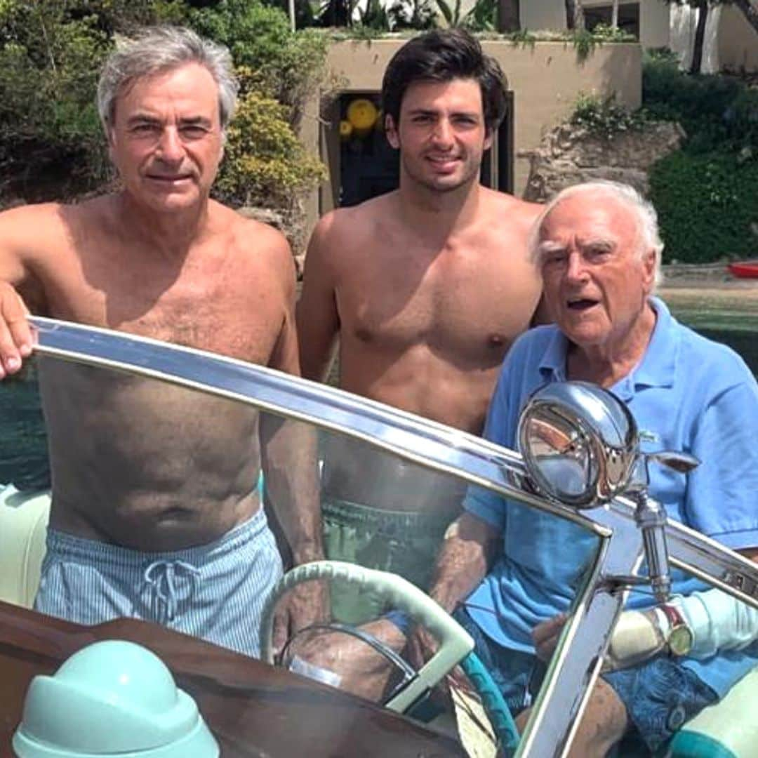 Las conmovedoras palabras de Carlos Sainz Jr. tras dar el último adiós a su abuelo paterno: 'Él ha sido nuestro guía y apoyo'