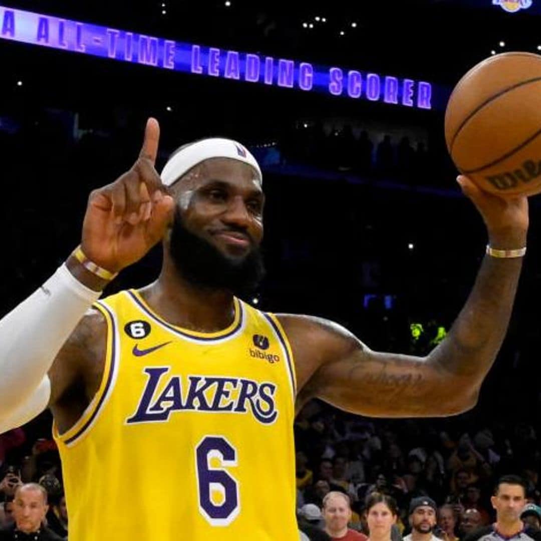 LeBron James rompe récord y se convierte en el máximo anotador de la NBA