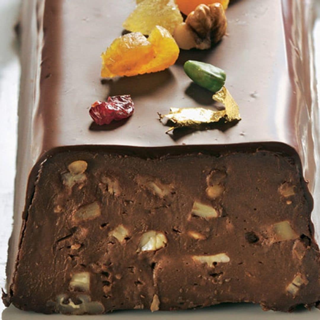 Terrina de chocolate negro