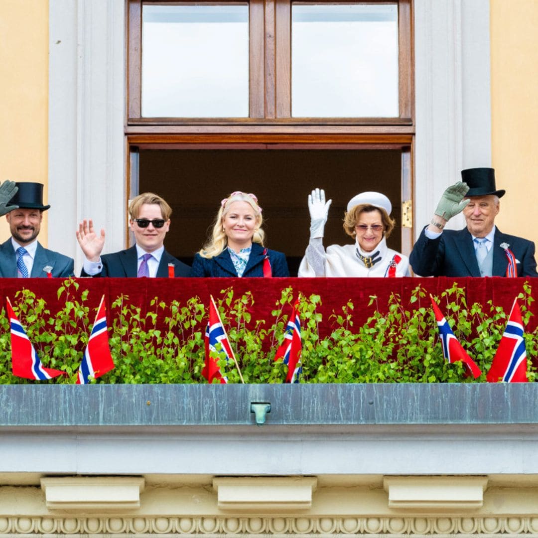 La reaparición del rey Harald y el protagonismo de Sverre Magnus marcan las celebraciones del Día de Noruega