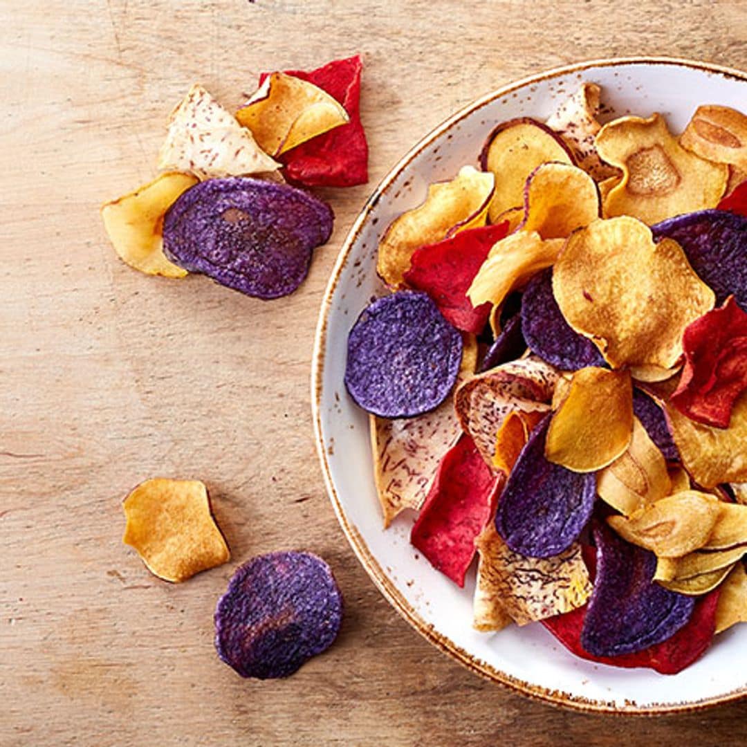 'Chips' de verduras caseros, más fácil y saludable imposible