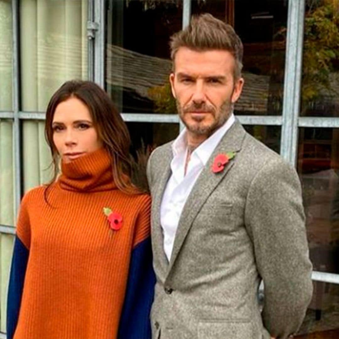 El 'look' de David Beckham que ha hecho que Victoria le compare con un villano de Disney