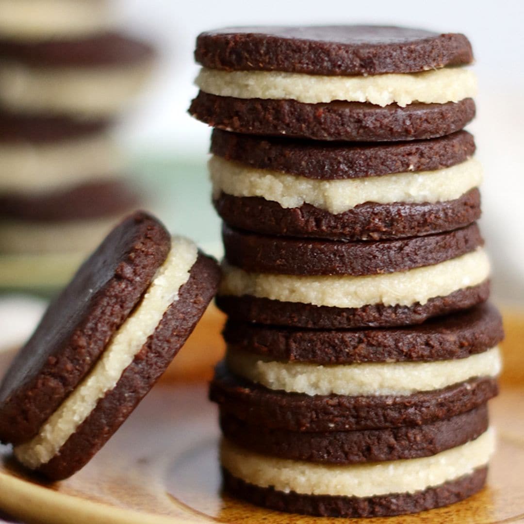 Galletas Oreo sin horno