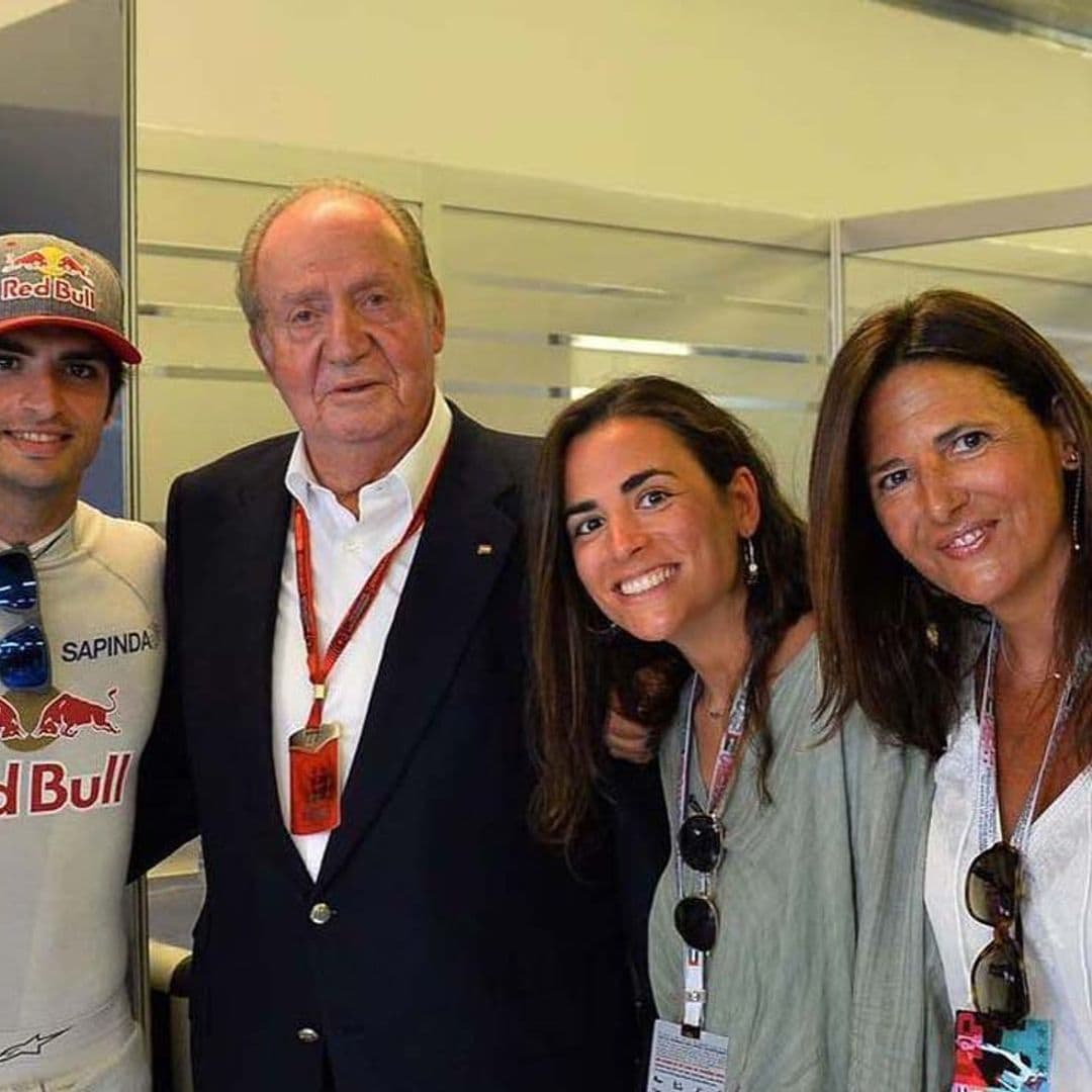 Blanca y Ana, las hijas de Carlos Sainz, dos grandes desconocidas aunque han estado siempre a su lado