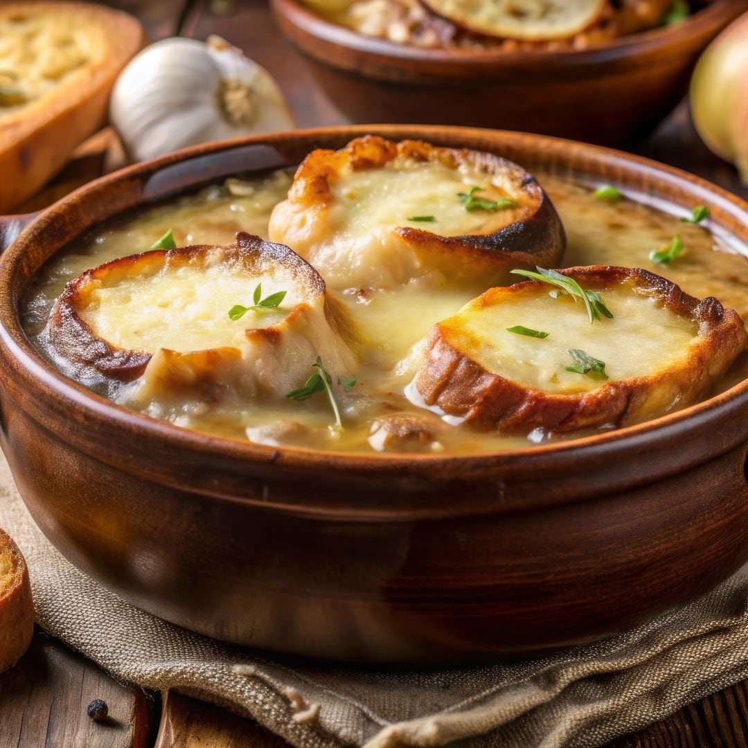 Sopa de cebolla: la receta tradicional paso a paso