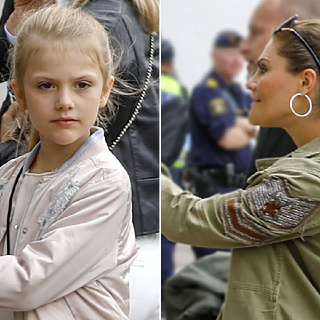 Victoria de Suecia y su hija Estelle, dos princesas roqueras con sus looks de concierto