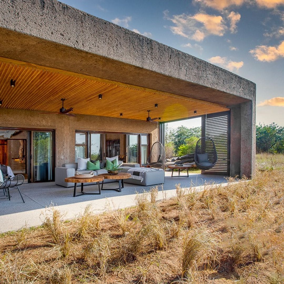 Earth Lodge, Reserva Sabi Sabi, Parque Nacional Kruger, Sudáfrica