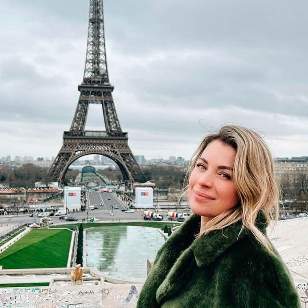 Con espectaculares fotos de su viaje, Ludwika Paleta disfruta de unas vacaciones en París