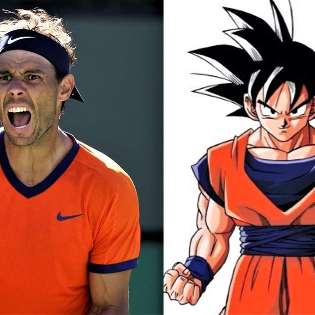 La divertida comparativa de Rafal Nadal con Son Goku que se ha hecho viral, ¡no te pierdas el vídeo!