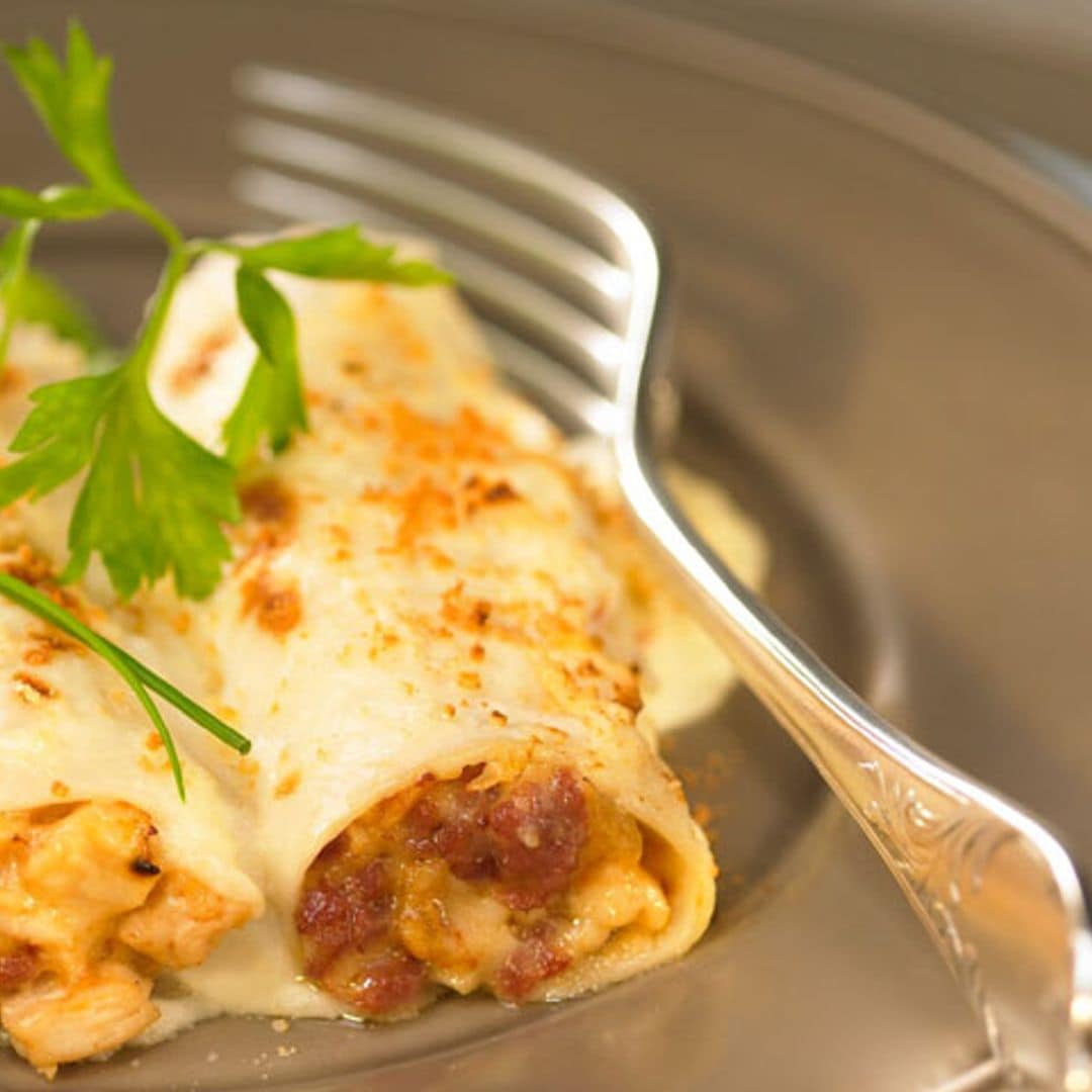 Canelones de Navidad