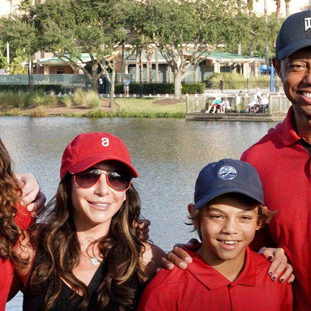 Así es la bonita familia que ha formado Tiger Woods