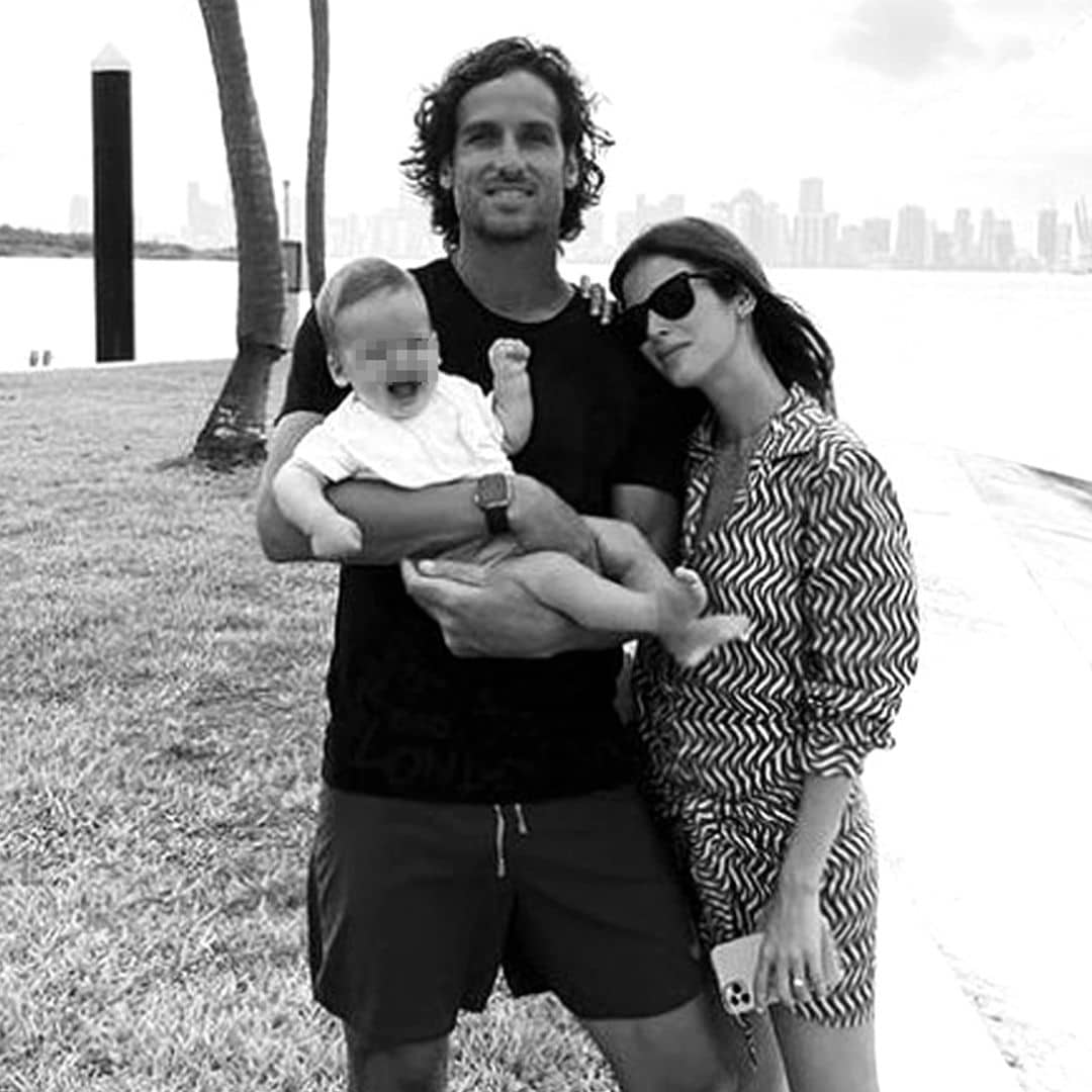 Sandra Gago y Feliciano López, vacaciones en Miami con su pequeño Darío: 'La familia es lo primero'