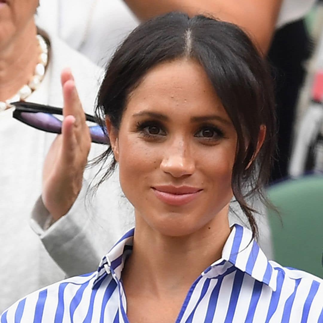 El favorecedor estilismo que Meghan Markle eligió para su cita en Wimbledon