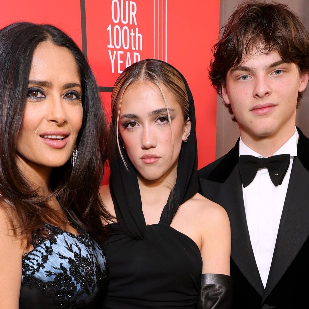 salma hayek valentina paloma pinault and augustin james evangelista