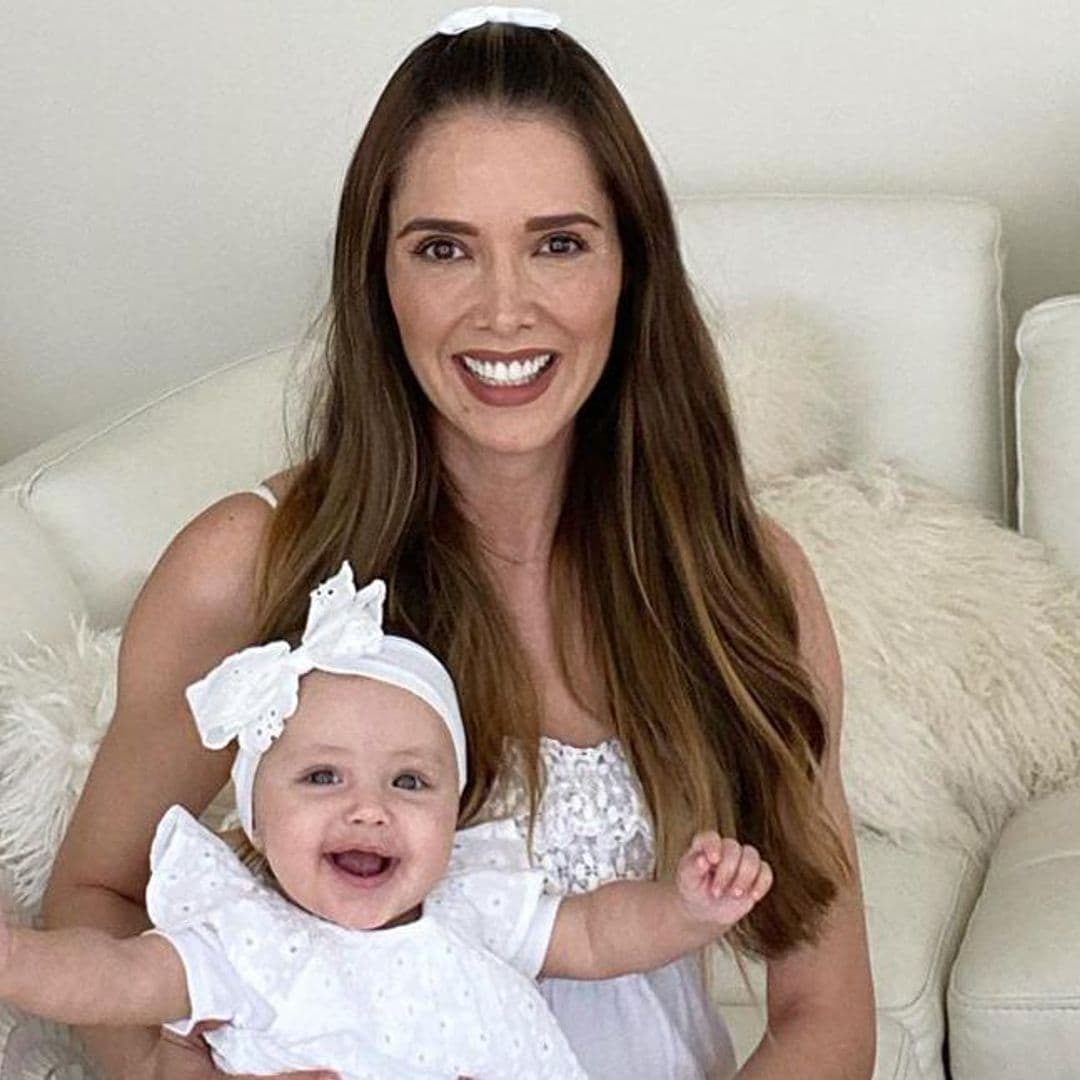 Marlene Favela festeja los 10 meses de vida de su hija Bella