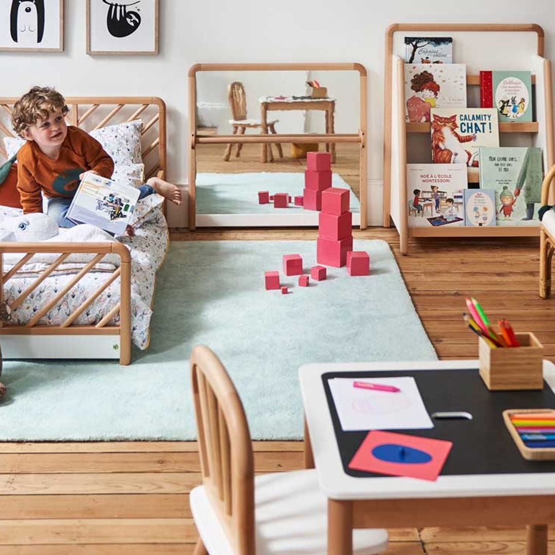 Cómo decorar una habitación infantil con el método Montessori para niños felices e independientes