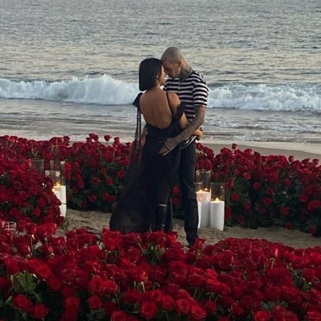 kourtney kardashian and travis barker