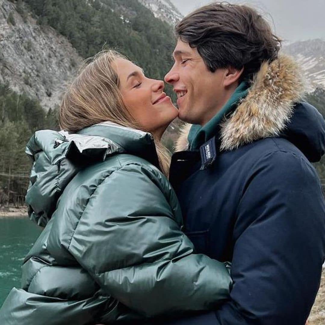 María Pombo y Pablo Castellano, sus imágenes más románticas, en una fecha muy especial