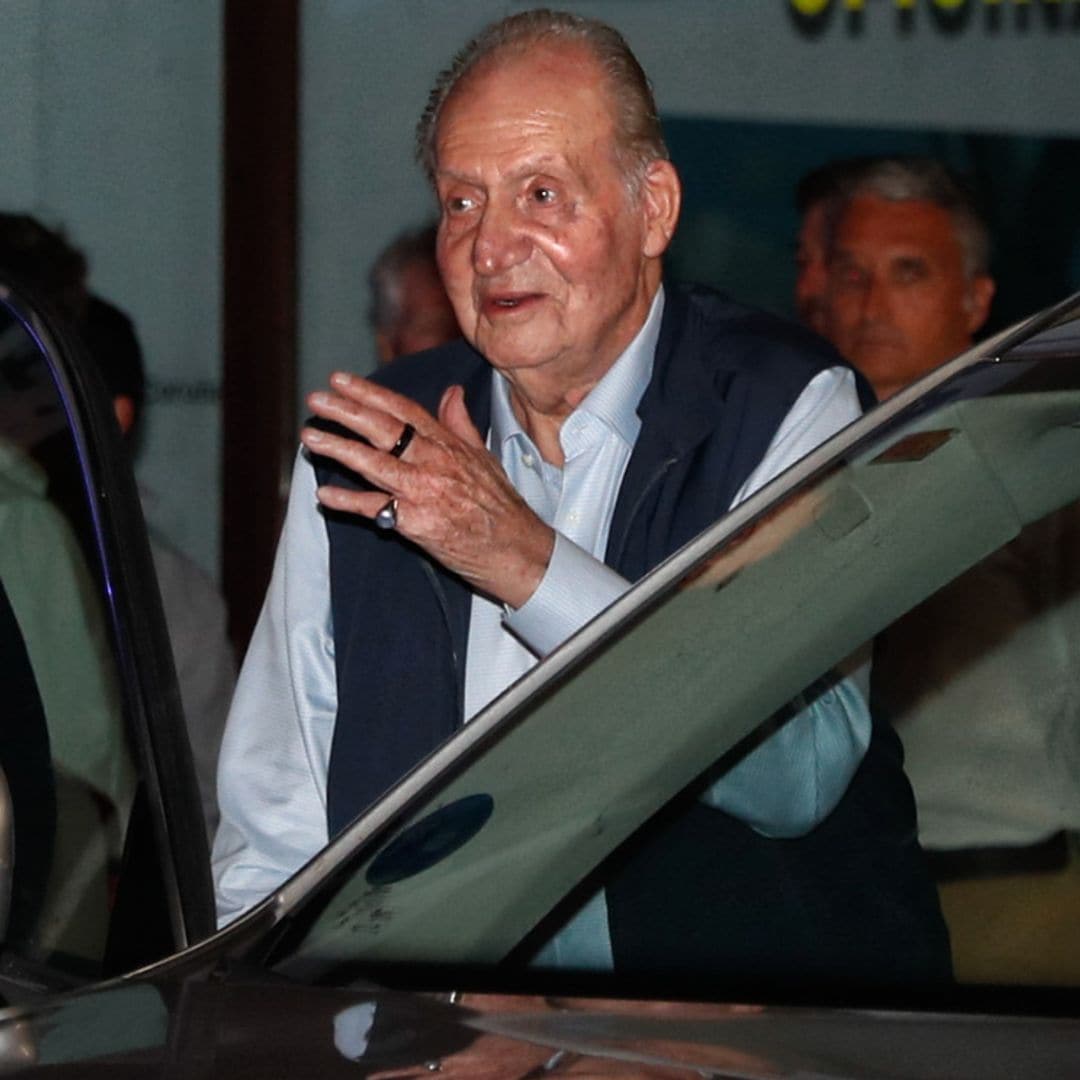 El rey Juan Carlos lleva el anillo inteligente que ya han lucido Cristiano y el príncipe Harry