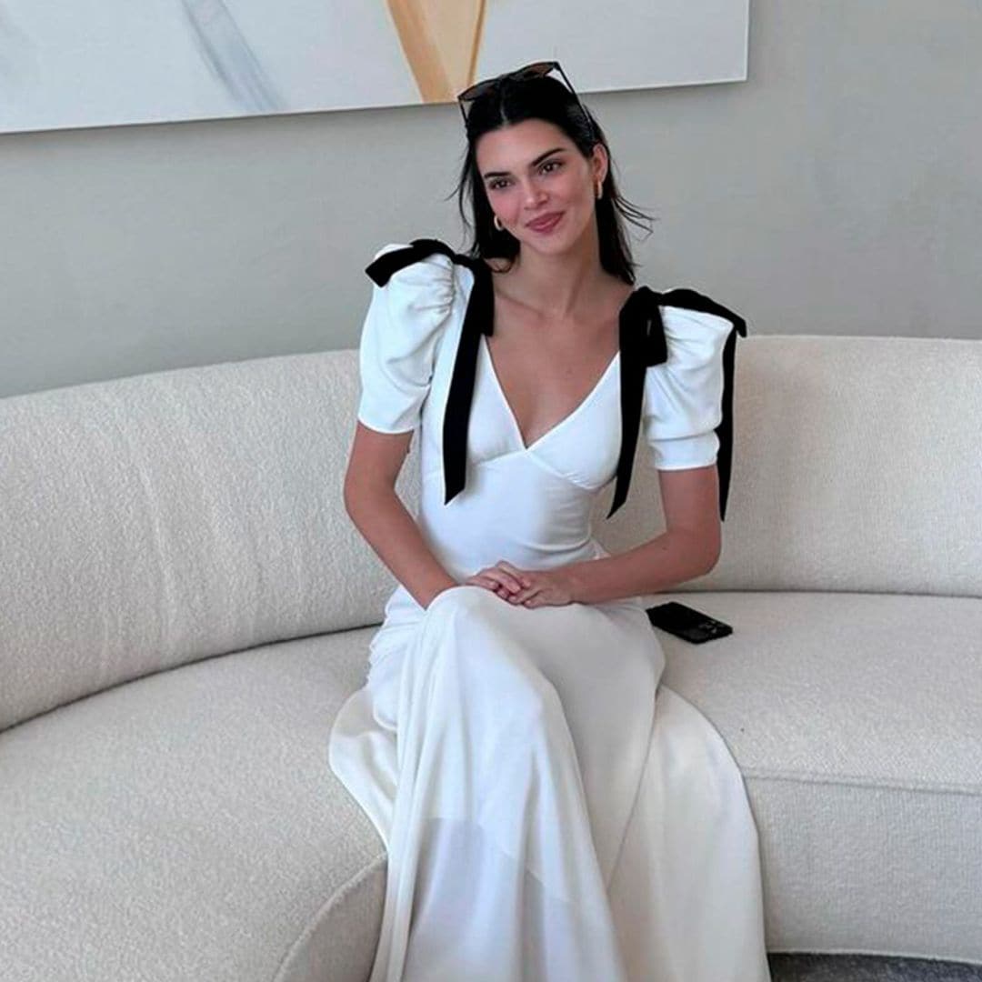 Kendall Jenner, pura elegancia con un favorecedor vestido que define el 'nuevo coquette'