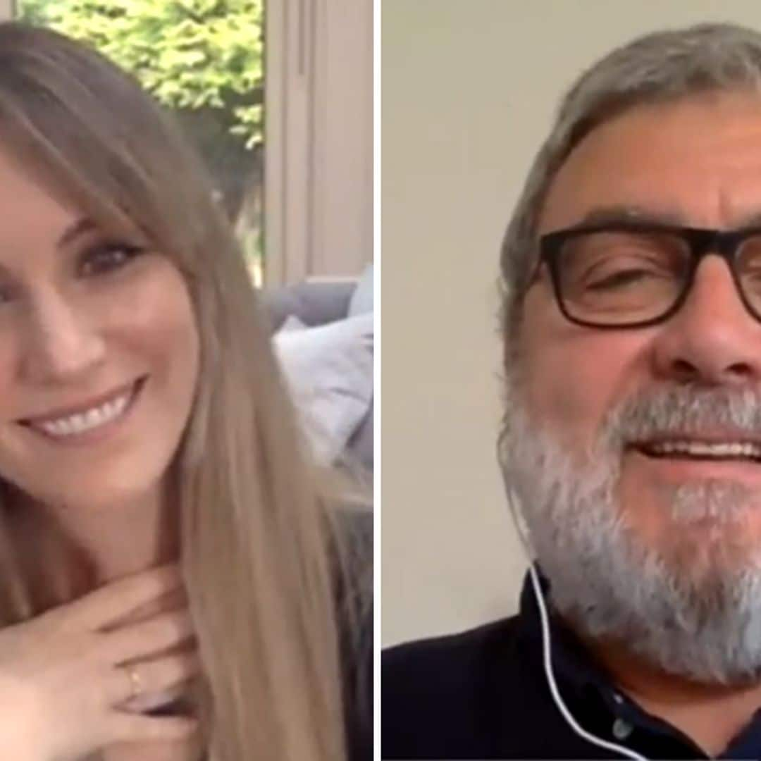 Edurne se emociona al hablar con su padre: 'Siempre me hacéis llorar'