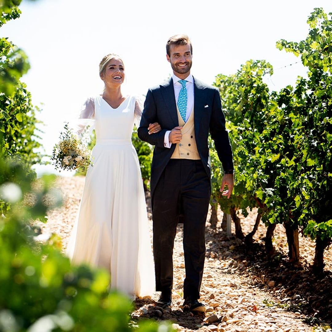 María, la novia malagueña que se hizo viral gracias a su look sencillo y su sonrisa