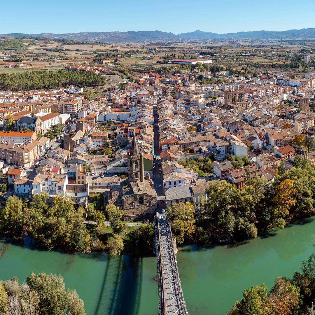 Panorámica de Sangüesa.