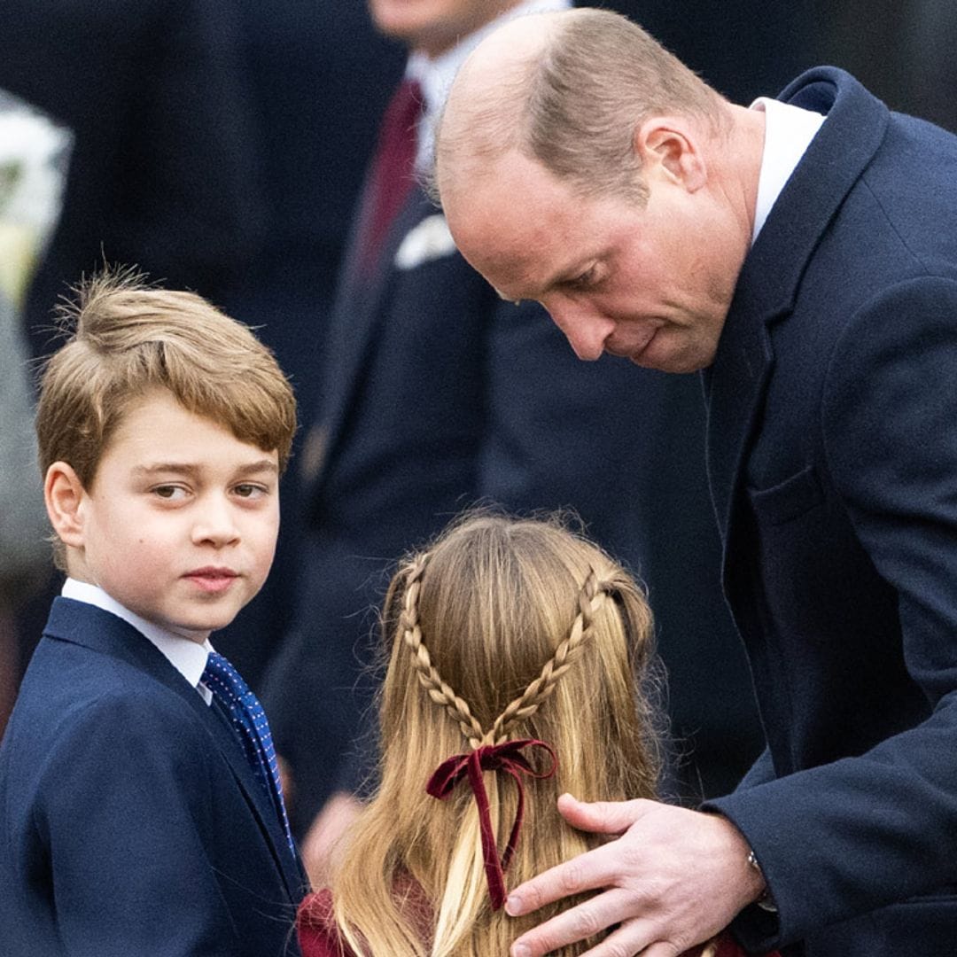 El divertido gesto de Mia Tindall intentando llamar la atención de su primo, el príncipe George