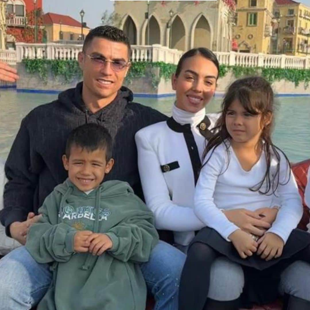 La ilusión de Georgina y sus niños al compartir con Cristiano su primer gran plan familiar en Riad