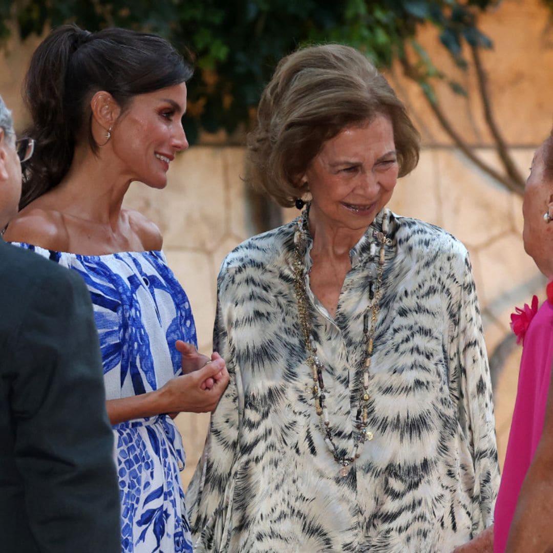 De la 'mágica' entrada al palacio a las conversaciones con doña Letizia:  la recepción de Marivent desde dentro