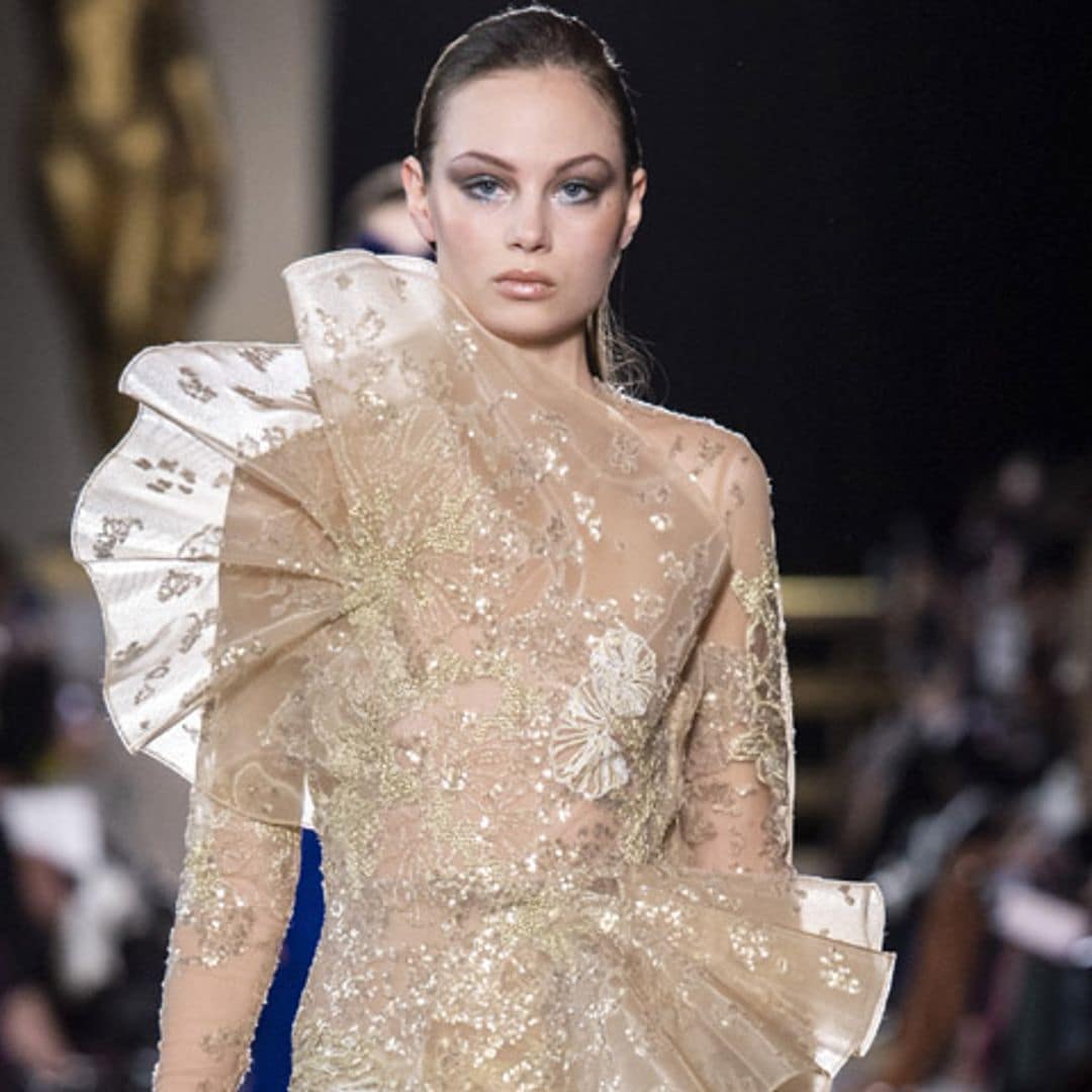 Elie Saab viaja al Caribe para inspirarse en su arena dorada y sus aguas transparentes