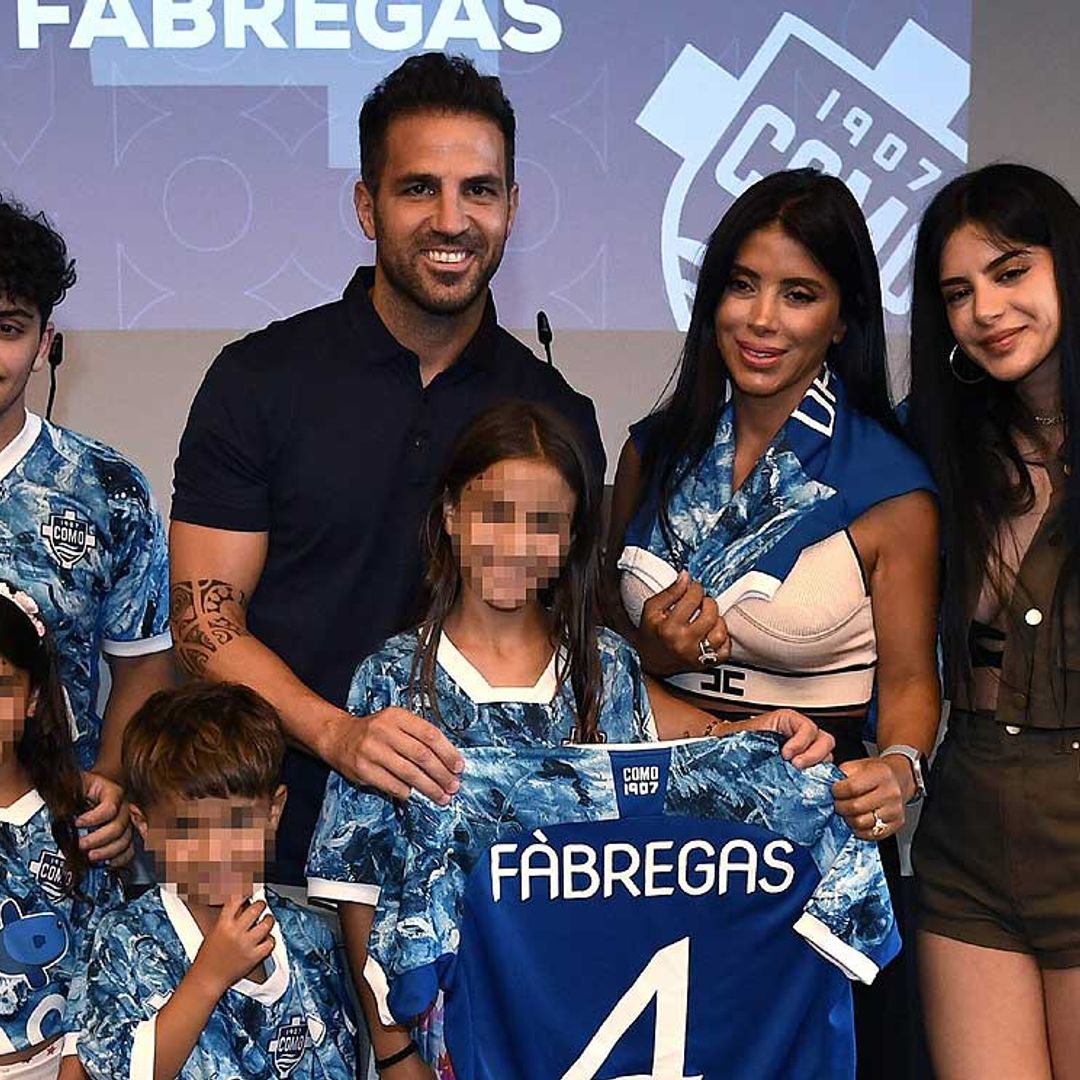 Cesc Fábregas y su familia comienzan una nueva vida en Italia