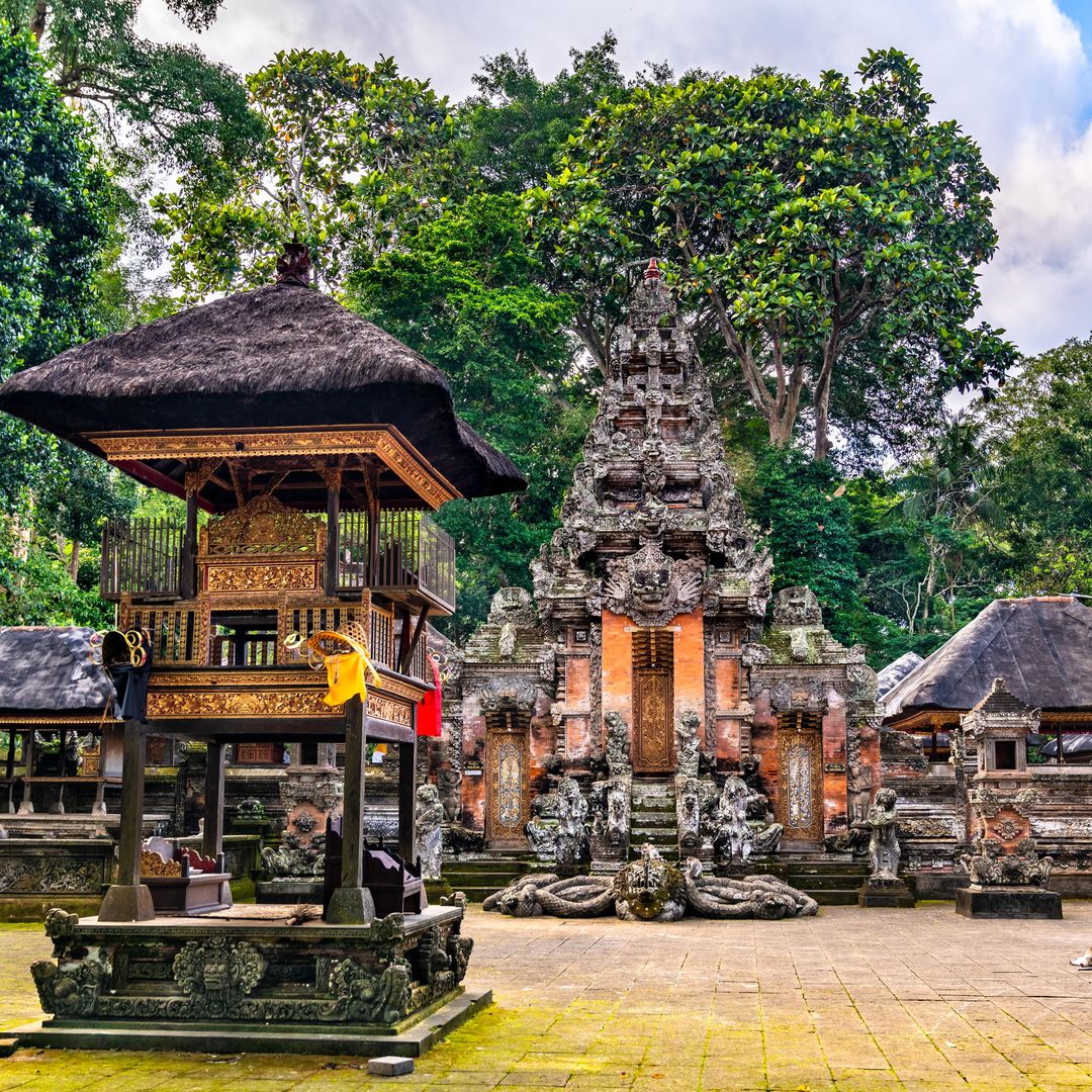 Templo Pura Dalem Agung Padangtegal, templo de los Monos, Bali