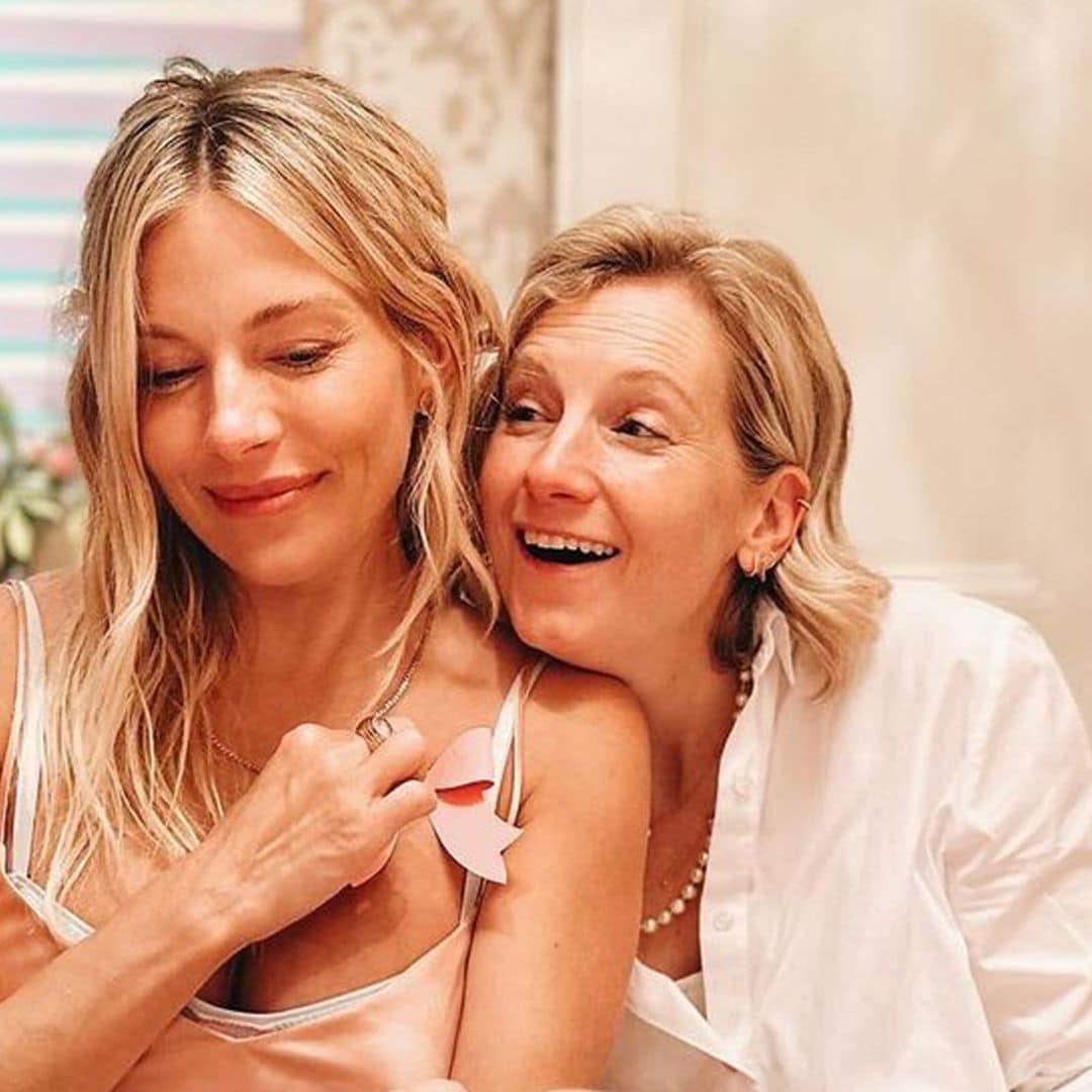 Las imágenes de la 'baby shower' de Sienna Miller con las que da una pista sobre el sexo de su futuro bebé