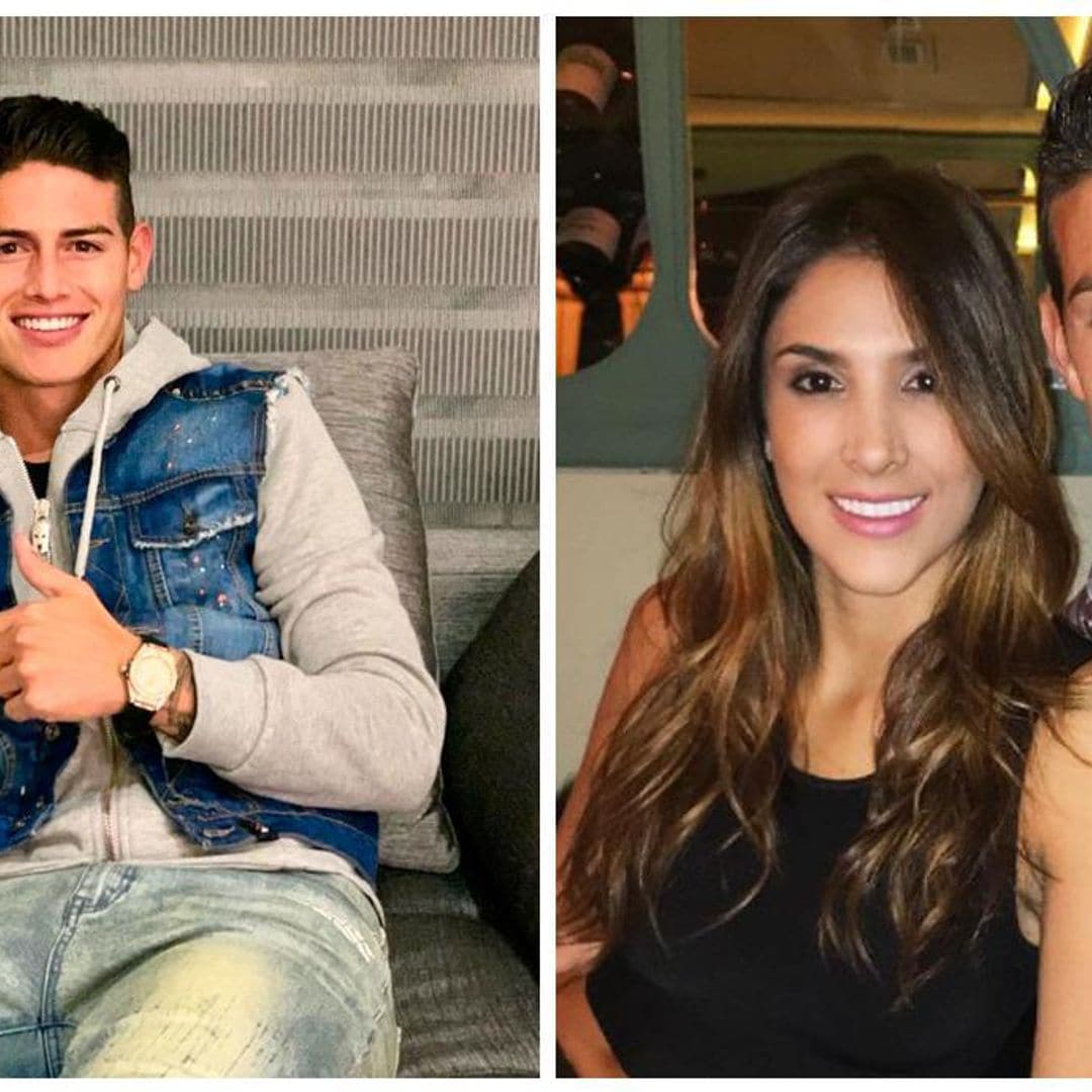 James Rodríguez revela cómo se lleva con Daniela Ospina, la mamá de su hija Salomé