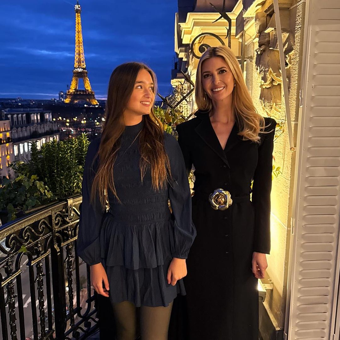 Ivanka Trump y su hija Arabella protagonizan un espectacular posado en París