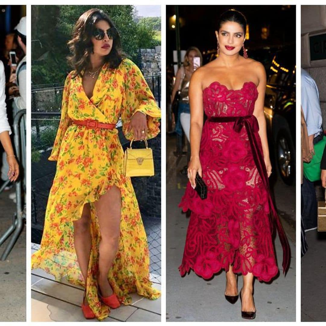 Priyanka Chopra o cómo elegir vestidos para looks atemporales