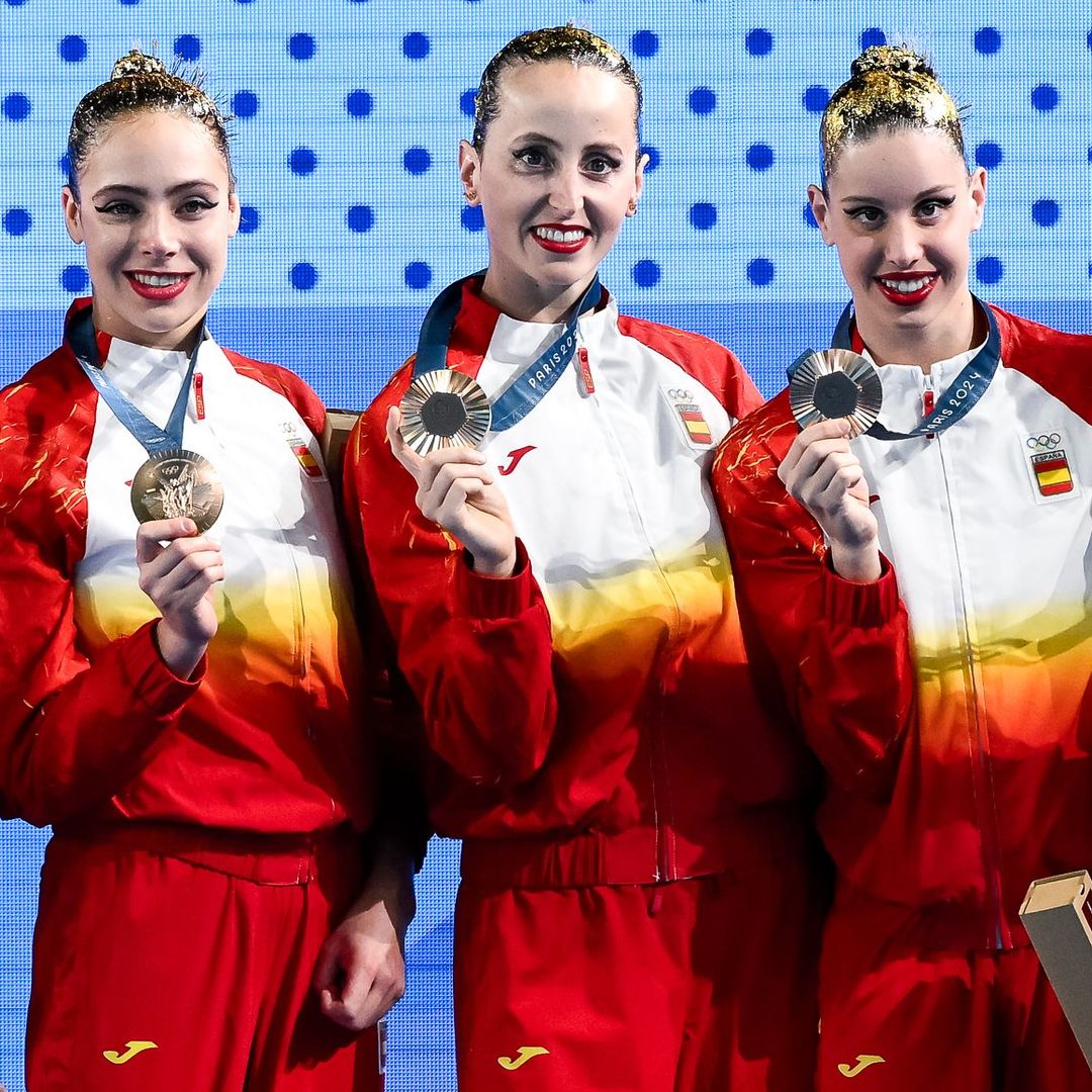 El equipo de natación artística español gana el bronce en los Juegos Olímpicos de París 2024