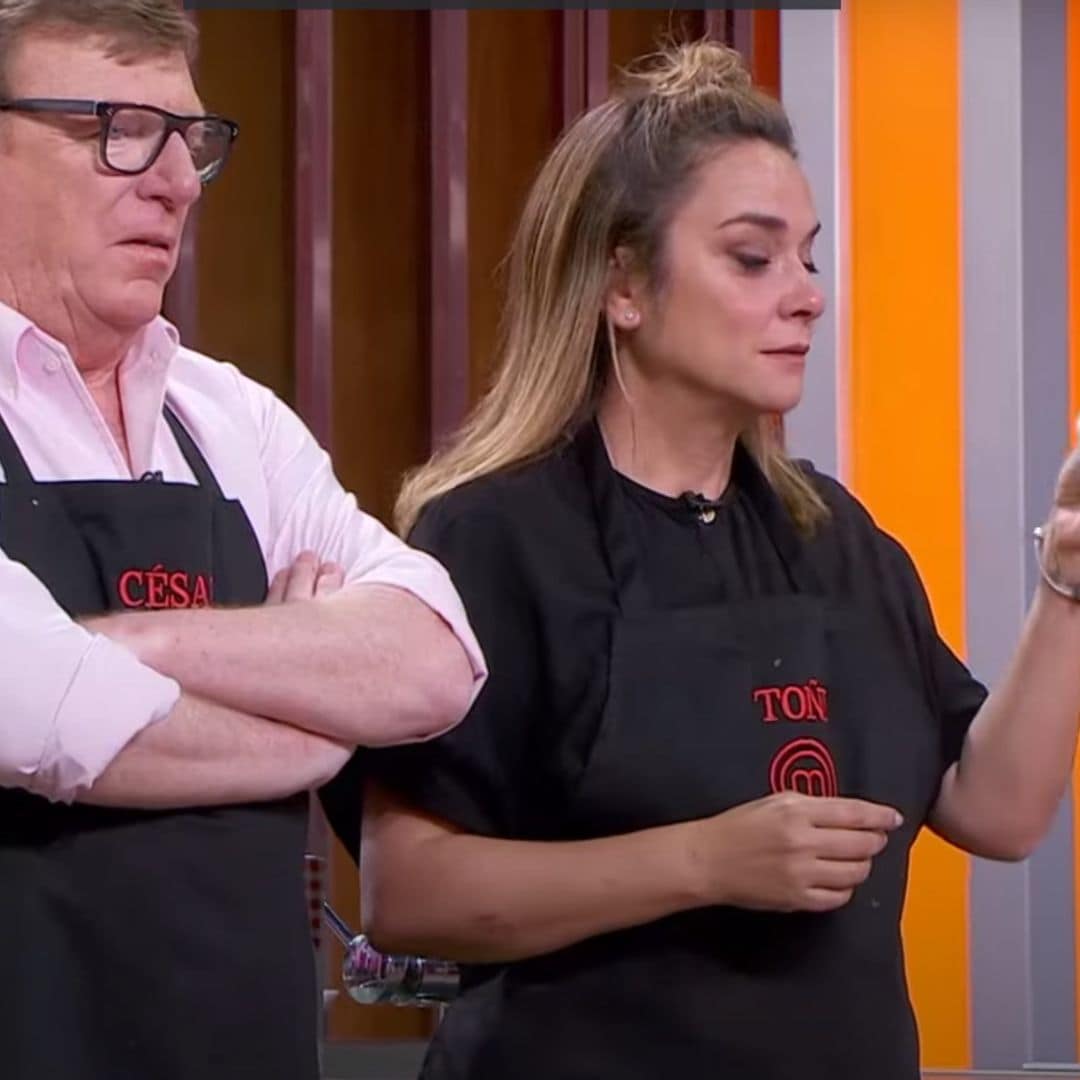 Las lágrimas de Toñi Moreno en 'MasterChef Celebrity': 'Soy el Bustamante de esta edición'