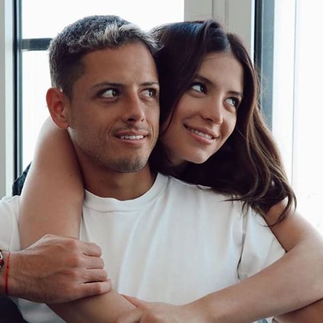 sarah kohan y javier chicharito