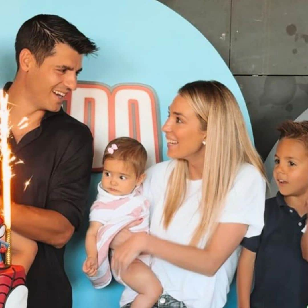 La espectacular fiesta de superhéroes que Alice Campello y Álvaro Morata han preparado para el cumpleaños de su hijo Edoardo